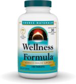 Source Naturals Wellness Formula Bio-Aligned Vitamins & Herbal Defense - Immune System Support Supplement & Immunity Booster* - 180 Tablets