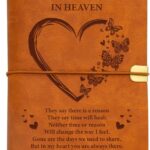 Vetbuosa Memorial Gifts for Loss of Husband-Leather Journal, Sympathy Gifts for Loss of Husband,In Memory of Husband,Bereavement Gifts for Loss of Husband,Remembrance/Funeral/Condolence Gifts for Loss