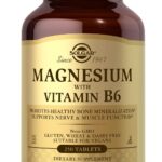 Solgar Magnesium with Vitamin B6, 250 Tablets - Promote Healthy Bone Mineralization, Support Nerve & Muscle Function, Energy Metabolism - Non-GMO, Vegan, Gluten Free, Dairy Free, Kosher - 83 Servings