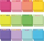 Yinder 24 Pcs Inspirational Sticky Notes with Lines Cute Motivational Sticky Notes Pad Employee Appreciation Gifts Bulk for Teacher Nurse Coworkers Office Supplies 3 x 3''(Dark Color,Appreciation)