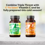 FlavCity Vitamin D3, K2 & Zinc - Triple Threat Supplement - Daily or Seasonal Immune Support - Vitamin D with K2 for Enhanced Absorption - Promote Healthy Bones & Skin (90 Capsules) - Image 3