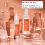 Naturium Vitamin C Complex Face Serum Jumbo, Anti-Aging Facial Treatment with Hyaluronic Acid & Vitamin E, 2 oz - Image 2
