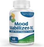 Mood Stabilizer-XL: Mood Support Supplement with 13 Active Ingredients Including 5-HTP, Ashwagandha, GABA & St. John's Wort Extract - Mood Enhancer Supplements & Vitamins - 60 Capsules - Image 6