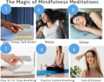 Portable Calm Sleep Device kit with 9 Mindfulness Meditations for Beginners, Sleep 3D Mask,Case,28 Nature Sounds, Meditation for Stress Relief,Self Care,Money,Positivity,Adult,Kids - Image 4