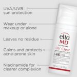 EltaMD UV Clear Face Sunscreen SPF 46, Oil Free Sunscreen with Zinc Oxide, Dermatologist Recommended Sunscreen - Image 3
