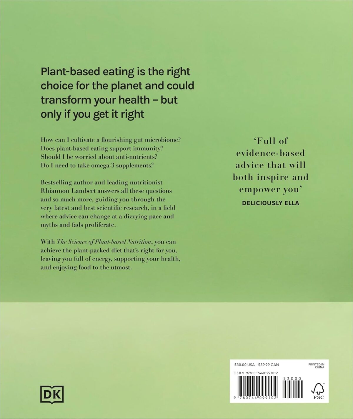 The Science of Plant-based Nutrition: How to Enhance the Power of Plants for Optimal Health: The Sunday Times Bestseller - Image 2
