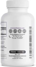 Bronson Elderberry Extra Strength, Supports Healthy Immune System & Antioxidant Protection, Non GMO, 180 Vegetarian Capsules - Image 5