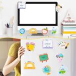 30 Pack Teacher Sticky Notes - Teacher Notepads Book Pencil Ruler Shaped Set Self Sticky Writing Memo Pads Page Marker for Teacher Appreciation Gift Back to School Supplies Office Supplies - Image 6