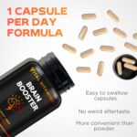 Vital Vitamins Brain Supplements for Memory & Focus - Nootropics Brain Support for Clarity, & Energy - with Ginkgo Biloba, Rhodiola Extract - 30 Capsules - Image 5