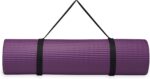 Gaiam Essentials Thick Yoga Mat Fitness & Exercise Mat with Easy-Cinch Yoga Mat Carrier Strap, 72"L x 24"W x 2/5 Inch Thick - Image 8