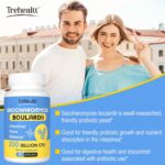 Saccharomyces Boulardii Probiotics 200 Billion CFUs, Clinically-Studied Probiotic for Women & Men Yeast for Intestinal, Gut, Immune & Digestive Health, Acid Resistant & Shelf-Stable, 60 Days Supply - Image 6