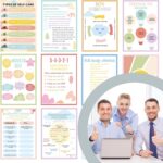 72 Pcs Anxiety Coping Skill Cards 5.9 x 4 Inches Social Anxiety Relief & Self Care Flashcard with Metal Binder Rings Coping Strategy Therapy Cards for Family University and Office - Image 4