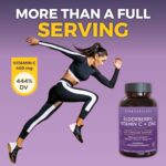 Viva Naturals Elderberry with Vitamin C and Zinc (120 Capsules) - 1000mg Sambucus Elderberry Immune Support Supplement, Black Elderberry Capsules for Adults, Elderberry Vitamins - 2 Months Supply - Image 6