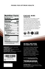 Terrasoul Superfoods Raw Organic Cacao Nibs, 2 Lbs (2 Pack) - Raw | Keto | Vegan - Image 2