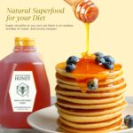 100% Raw Unfiltered Honey, Bulk by Pure Southern Honey [ 3 lb] - Authentic, USA - Made Gallberry Honey - Pure Unheated - Non - GMO, Unsweetened, Sugar - Free, USA Made - Pour Jug With Flip Top (3 lb) - Image 3