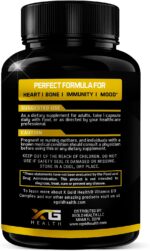 Vitamin D, K2, K1, Zinc, Quercetin, Elderberry, Turmeric, Ginger & Echinacea Whole Food Supplement 8 in 1- D3 5000 IU Plant-Based from Lichen, Vitamin K (K2 MK7, MK4, K1), D3 K2 Vitamins -120 Capsules - Image 3