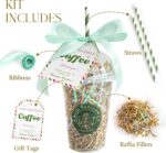 Teacher Gifts - Teacher Appreciation Gifts - 6 Pack Coffee Gift Card Holder with Cards - Teacher Survival Kit Thank You Gifts for Women Men Her Him End of Year Back to School Birthday Christmas - Image 2