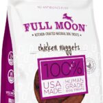Full Moon Chicken Nuggets Healthy All Natural Dog Treats Human Grade Made in USA 12 oz