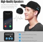 Hat with Bluetooth Speaker Adjustable Music Hat Bluetooth Cap for Outdoor Sports Baseball Cap, The Birthday Gifts for Men/Women/Boys/Girls - Image 3
