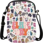 Lywjyb Birdgot Chronic Illness Crossbody Bag POTS Awareness Gift Rare Disease Awareness Gift Fibromyalgia Gift