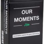 OUR MOMENTS Kids: 100 Conversation Starter Cards for Families and Kids - Relationship Building - Car Travel, Road Trip & Card Game for Healthy Loving Family - Questions for Family Activities