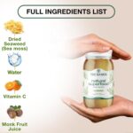 TrueSeaMoss Wildcrafted Irish Sea Moss Gel - Made with Dried Seaweed - Seamoss, Vegan-Friendly, Antioxidant Supports Digestion - Made in USA (Original, Pack of 1) - Image 4