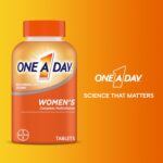 One A Day Women’s Multivitamin with Vitamin A, C, D, E and all 8 B vitamins, Calcium, Vitamins for Women, for Bone Health, Skin Health & Immune Health Support , 200 Count - Image 6