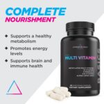 Livingood Daily Methylated Multivitamin for Women & Men, Multi Vitamin - Mineral Supplement Capsules with Iron, B Complex, Selenium, & Zinc - Non-GMO, Gluten-Free, Vegetarian Multi Vitamins for Adults - Image 2