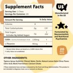 PYM Citrus Mood Chews Support for Stress, Worry & Overwhelm, 20 Count | 130mg GABA, 90mg L-Theanine | Vegan, Non-GMO, Gluten-Free, No Added Sugar | All-Natural Mood Balance Supplement Made in USA - Image 2