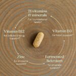 New Chapter Men's Multivitamin for Immune, Stress, Heart + Energy Support with Fermented Nutrients - Every Man's One Daily, Made with Organic Vegetables & Herbs, Non-GMO, Gluten Free - 72 ct - Image 3