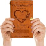 Vetbuosa Memorial Gifts for Loss of Husband-Leather Journal, Sympathy Gifts for Loss of Husband,In Memory of Husband,Bereavement Gifts for Loss of Husband,Remembrance/Funeral/Condolence Gifts for Loss - Image 8