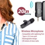 Vlogging Kit for iPhone,YouTube Starter Kit,Youtuber Kit Beginner Content Creator Essentials Kit for Android Phone,Vlogging Camera Kit with Extendable Tripod/Wireless Microphone/RGB Fill-in Light - Image 4