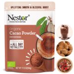 Premium 100% Organic Grade Cacao Powder Unsweetened 17.8oz, Nestor High Flavanol Raw Cacao Superfood Non-GMO, Chocolate Flavor, Non-Alkalized Cocoa for Focus Energy Immunity - Image 9