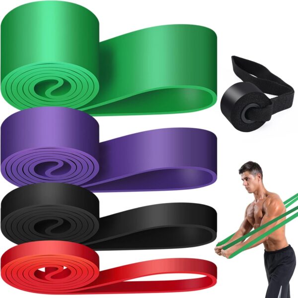 Resistance Band,Pull Up Assistance Bands, Workout Bands, Exercise Bands, Resistance Bands Set for Working Out with Door Anchor,Physical Therapy, Shape Body, Men and Women