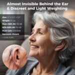 Rechargeable Hearing Aids for Seniors Adults, Advanced Multi Channel Digital BTE Hearing Assist, with Recycle Charging Case for 125 Hrs Backup Power, Auto-On/Off, Pair, Lucid508 - Image 3