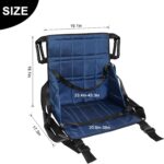 YHK Lift Stair Slide Board Transfer, Evacuation Elevator Slide，Nylon Lift Sling Transfer Board for Body Lift, Turning（with Shoulder Strap） - Image 2