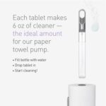 simplehuman Multi-Surface Cleaning Tablets, Eco-Friendly, Safe Around Kids & Pets, Geranium Scent, 12 Pack Tablets (Makes 72 oz of Spray Cleaner) - Image 6
