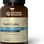 Nature's Sunshine Nutri-Calm- Herbal Stress Relief Supplement for Natural Anxiety Relief, Mood Support and Boost, Nervous System Support, Sleep Aid 100 Count