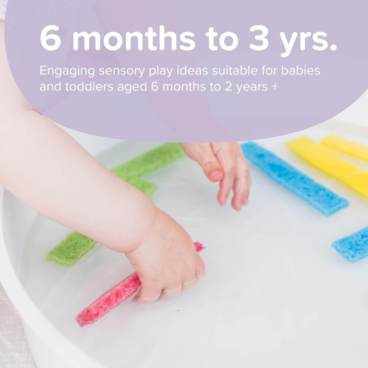 Inspire My PLAY - 30 x Baby and Toddler Sensory Play Activity Cards - Inspiration for Creative Play Activities - Sensory Cards for Babies Learning - Image 4
