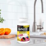 Airborne 1000mg Vitamin C with Vitamin D & Zinc, Multivitamin Immune Support Supplement, Antioxidants Vitamins A C & Vitamin E, 116 Chewable Tablets, Very Berry Flavor - Image 17