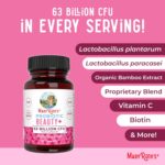 MaryRuth Organics Probiotic Beauty Capsules | Collagen Boost | 1 Month Supply | Vegan Collagen & Probiotic Capsules for Hair, Skin, and Nails | with Biotin for Adults | Non-GMO | 60 Count - Image 7