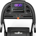 THERUN Incline Treadmill for Running and Walking, 300 lbs Weight Capacity Folding Treadmill with 0-15% Auto Incline, Wide Belt, 3.5HP, App, Heart Rate - Image 2