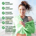 Moringa Powder Capsules|Pure Nutrient| Rich Moringa Powder| A Natural Green Antioxidant Superfood | Supports Energy, Skin Health, Gut Health with Essential Vitamins & Amino Acids - Image 5
