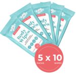Body Wipes (5 Packs) 50 XL Shower Wipes Body Wipes for Adults Bathing, Traveling, Camping, Gym, Car, Elderly, Bedridden - Bath Wipes - Disposable Washcloths for Adults No Rinse - Image 9