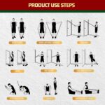 VEICK Resistance Bands, Exercise Bands, Workout Bands, Resistance Bands for Working Out with Handles for Men and Women, Exercising Bands for Fitness Weights Work Out at Home - Image 5