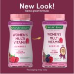 Nature's Bounty Optimal Solutions Women's Multivitamin, Immune and Cellular Energy Support, Bone Health, Raspberry Flavor, 80 Gummies, 40 Total Servings - Image 2