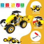 Stem Toys for 5 6 7 8 9+ Year Old Building Block Kit Stem Activities Projects Boy Toys Age 4-8 5-7 6-8 8-10 Creative Set Educational Engineering Excavator Construction Fun Birthday - Image 4