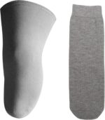 Amputee Sock Prosthetic Limb Socks 5pcs, Soft Breathable Protective Stump Sock Elastic Thickened Cotton, Protective Stump Socks Prosthetic Socks for Below the Knee Amputees (M) - Image 4