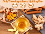 120 Premium Turmeric, Ginger, Cinnamon Blend Tea Bags, 100% Natural & No Additives & Caffeine Free. - Image 5