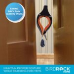 BIRDROCK Home Grabber Reacher Tool with Long Handle - 19 Inch Tool for Picking Up Dropped Objects - Lightweight Aluminum Design for Reaching & Grabbing Things - Handicap Aid with Rubber Grip - Image 5